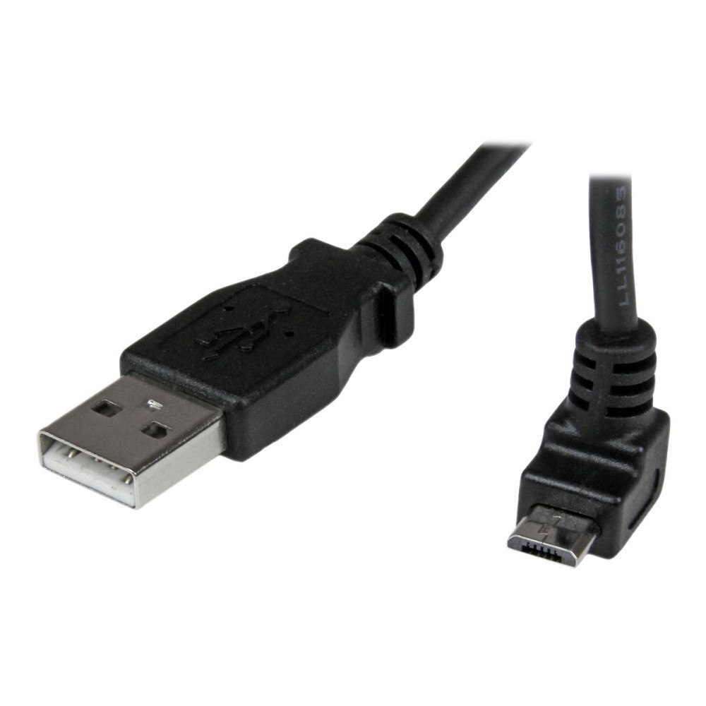 StarTech.com StarTech.com 1m Micro USB Cable Cord - A to Up Angle Micro B - Up Angled Micro USB Cable - 1x USB A (M), 1x USB Micro B...
