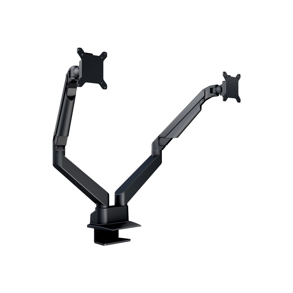 MULTIBRACKETS Multibrackets M VESA Gas Lift Arm Dual Side by Side monteringssats - justerbar arm - för 2 LCD-bildskärmar - svart