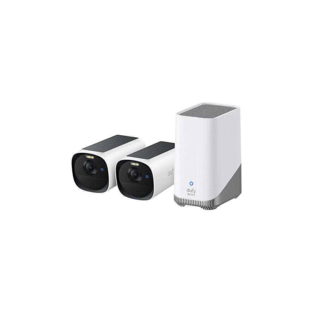 Eufy Eufy eufyCam E40 2-Cam Kit + HomeBase S380, IP-säkerhetskame...