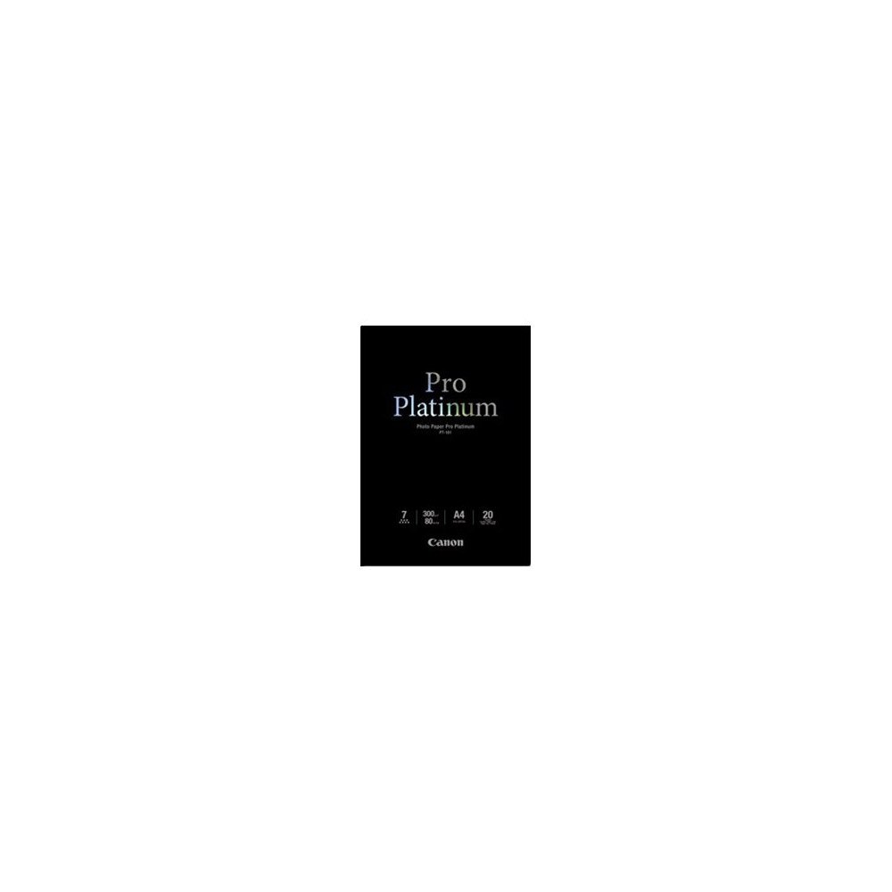 CANON Canon Photo Paper Pro Platinum - fotopapper - 20 ark - A4 - 300 g/m²