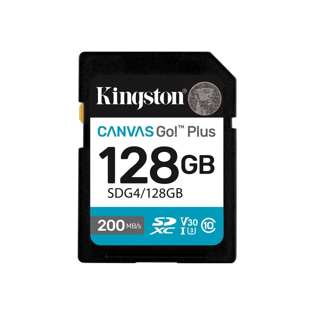 Kingston Technology Kingston Canvas Go! Plus - flash-minneskort - 128 GB - SDXC UHS-I