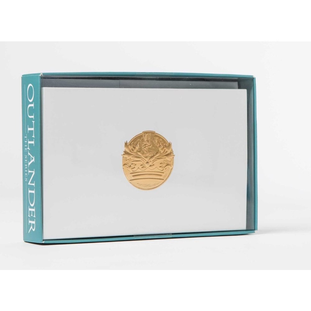 Insight Editions Outlander crest: foil note cards (häftad, eng)