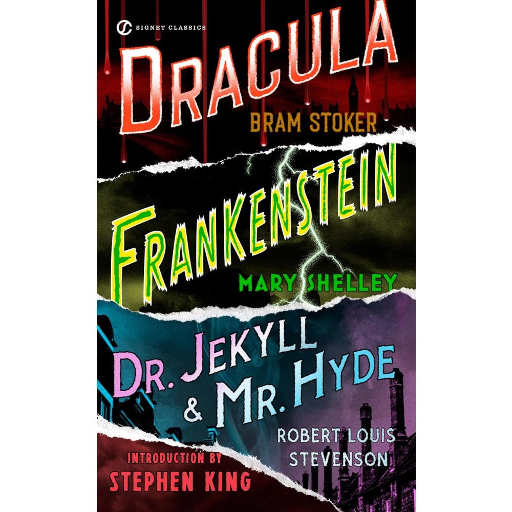 Mary Shelley Frankenstein, dracula, dr. jekyll and mr. hyde (häftad, eng)