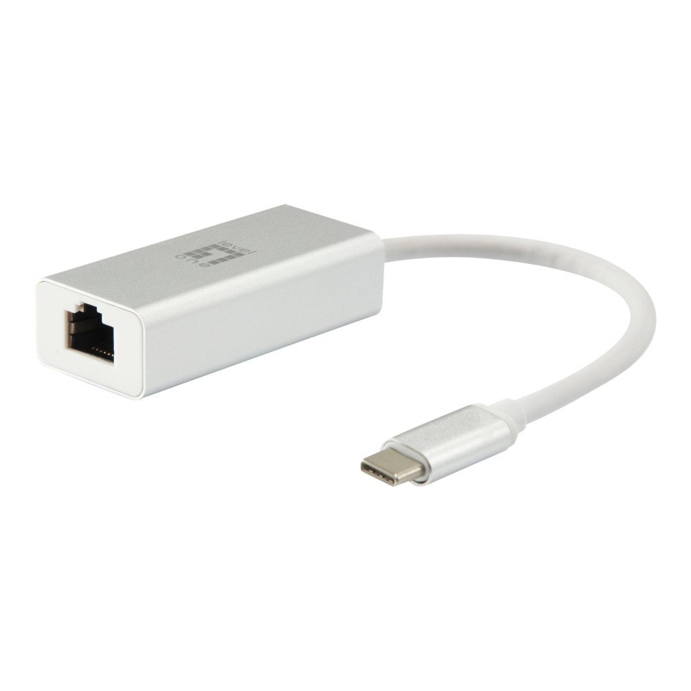 LevelOne LevelOne USB-0402 - Version 1 - nätverksadapter - USB-C - Gigabit Ethernet