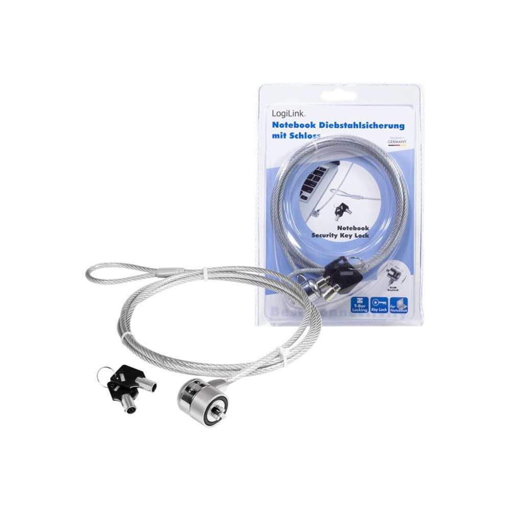LogiLink LogiLink - lås för säkerhetskabel