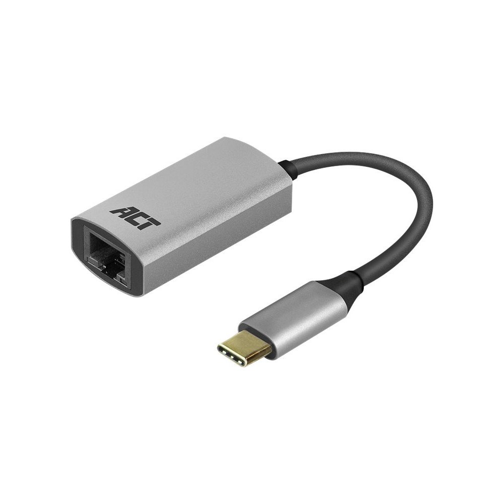 ACT ACT - nätverksadapter - USB-C 3.2 Gen 1 - Gigabit Ethernet x 1