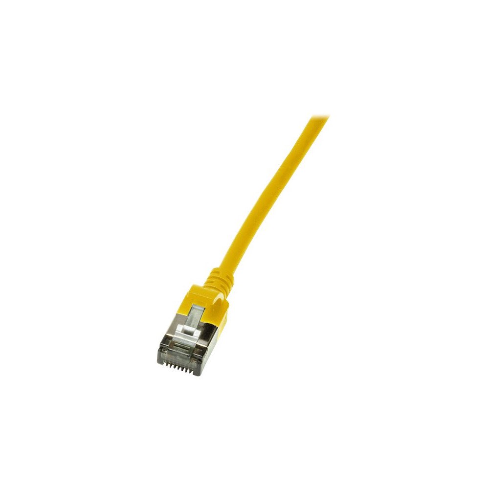 LogiLink LogiLink SlimLine - patch-kabel - 3 m - gul, RAL 1021