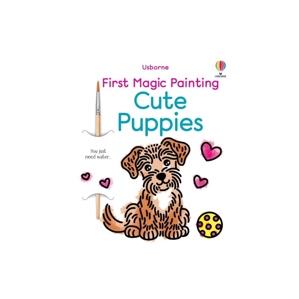 Usborne Publishing Ltd First Magic Painting Cute Puppies (häftad, eng)