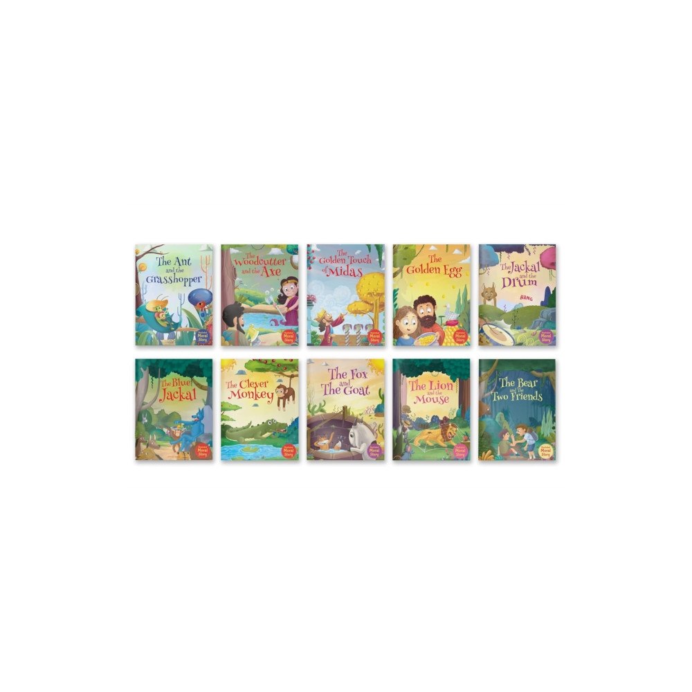 Prakash Books India Private Limited Illustrated Moral Stories (Collection of 10 Books) (häftad, eng)