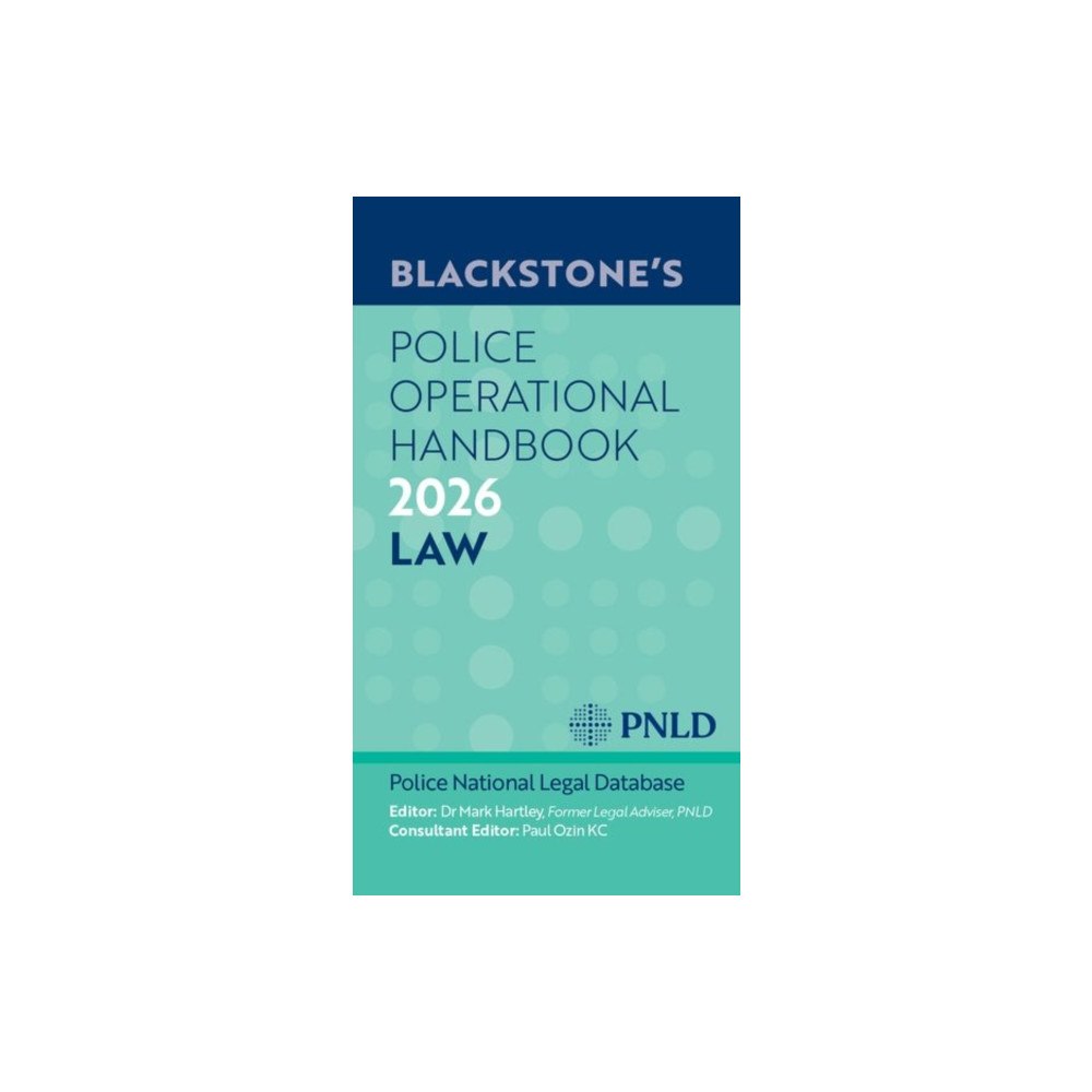 Oxford University Press Blackstone's Police Operational Handbook 2026 (häftad, eng)