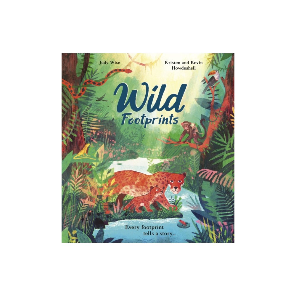 Scholastic Wild Footprints (inbunden, eng)