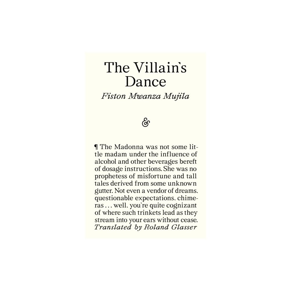 And Other Stories The Villain's Dance (häftad, eng)