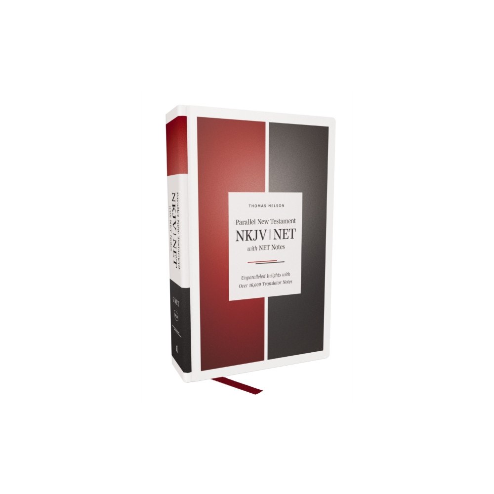 Thomas nelson publishers NKJV-NET Parallel New Testament with NET Translators' Notes, Hardcover, Red Letter, Comfort Print (inbunden, eng)
