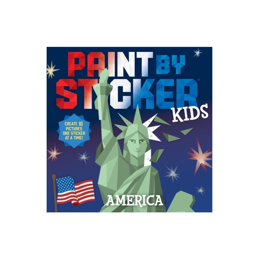 Workman Publishing Paint by Sticker Kids: America (häftad, eng)