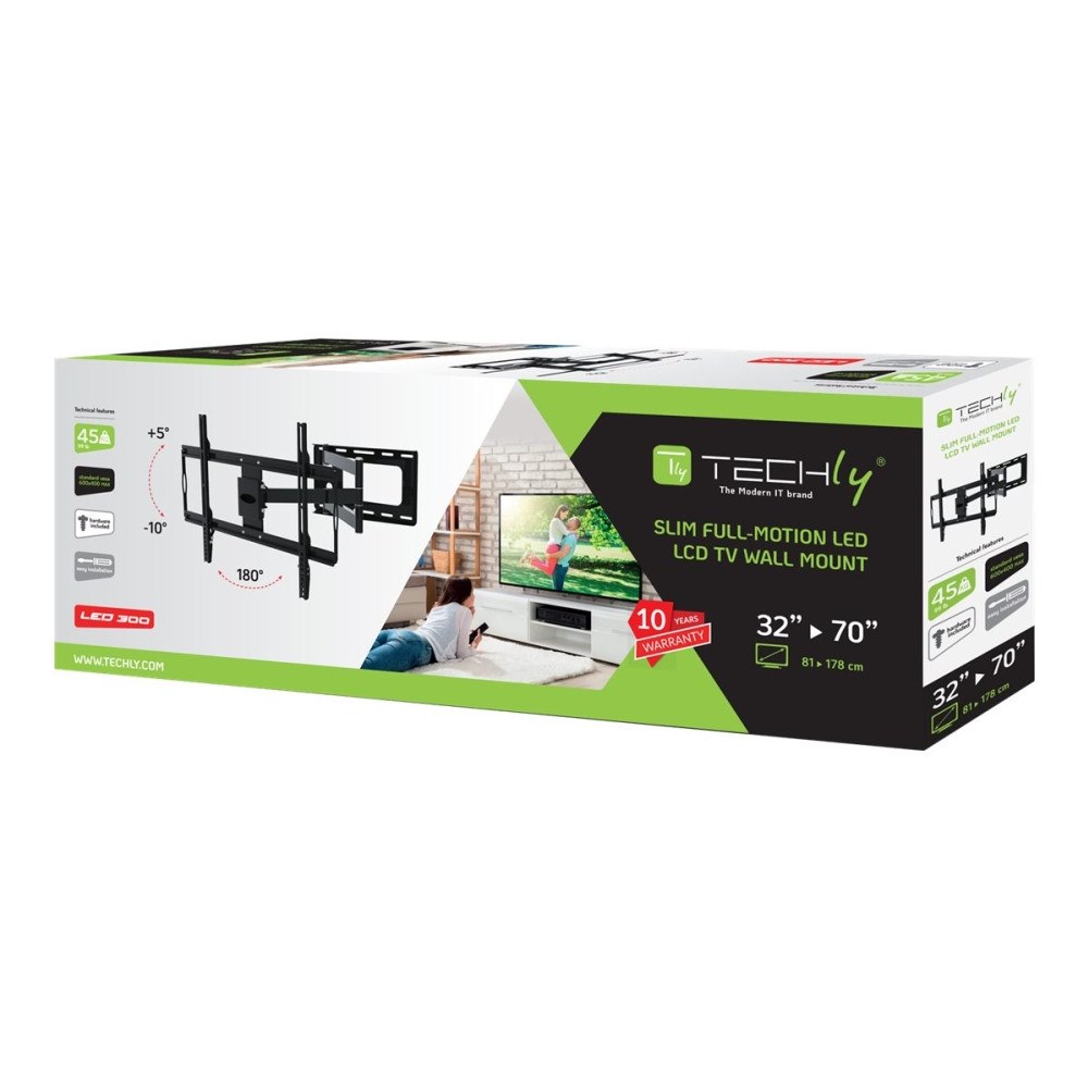 IC Intracom TECHly ICA-PLB 23M konsol - Smal - för LCD-TV - svart