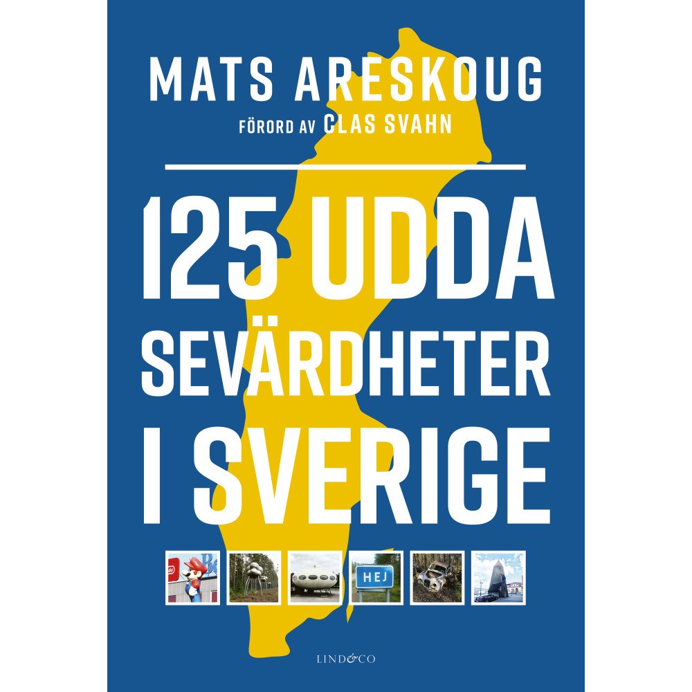 Mats Areskoug 125 udda sevärdheter i Sverige (inbunden)