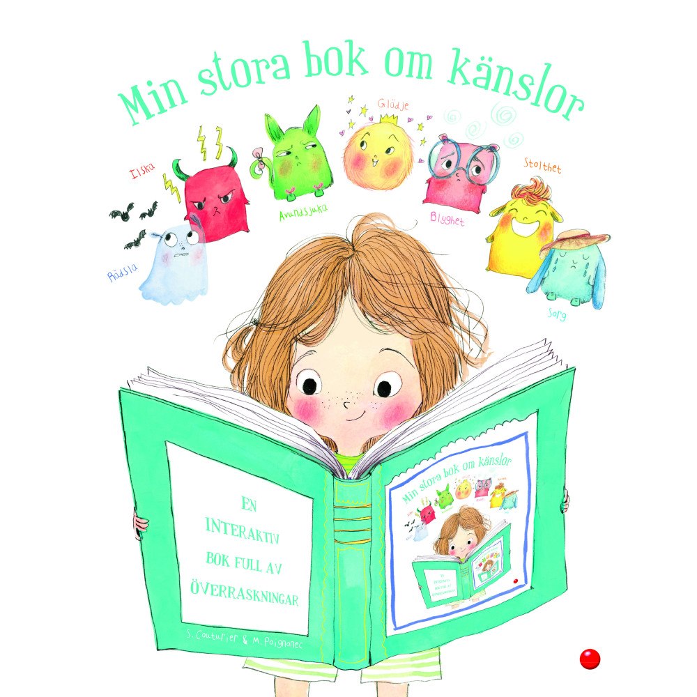Stéphanie Couturier Min stora bok om känslor : en interaktiv bok full av överraskningar (inbunden)