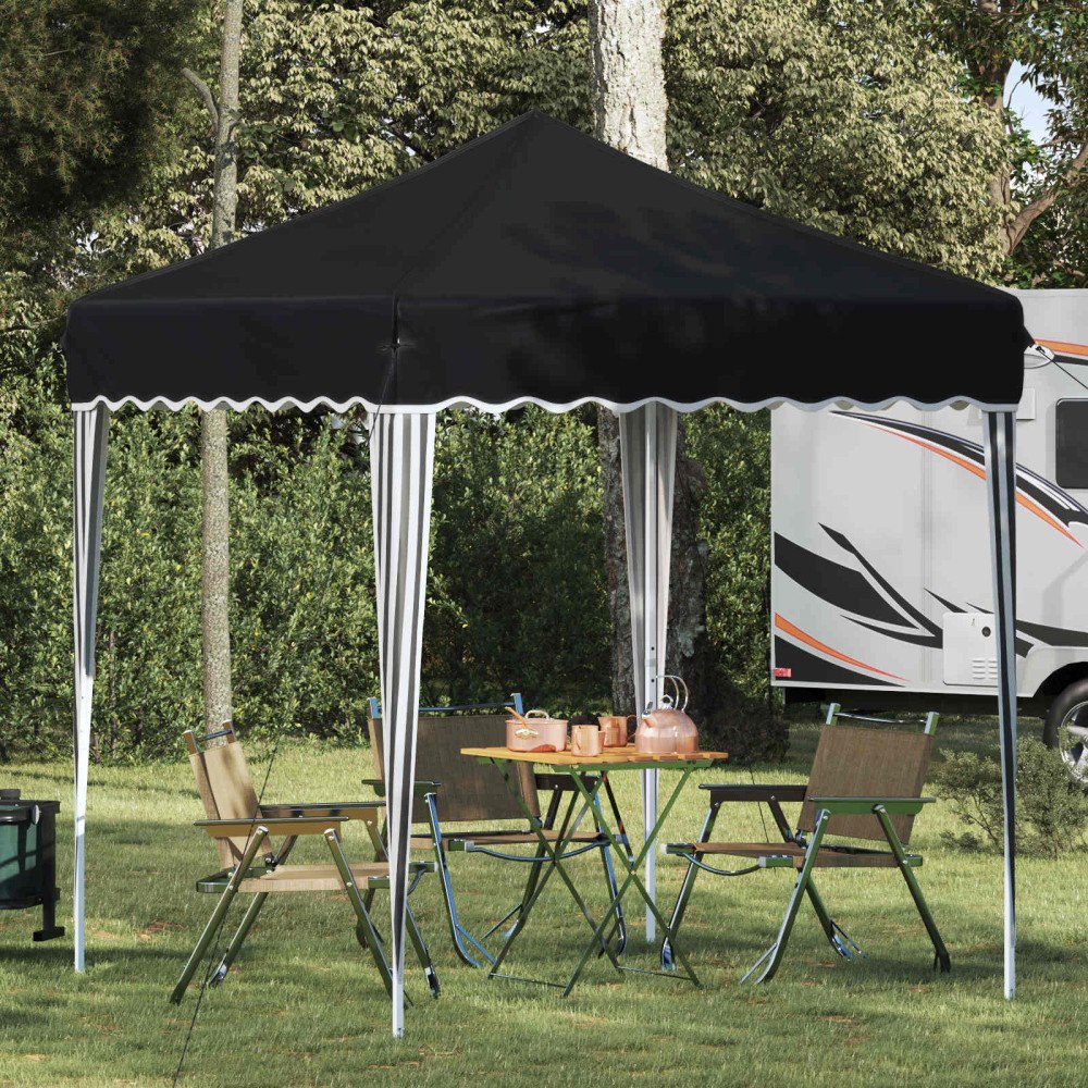 vidaXL Pop-up Partytält Antracit 195 x 195 x 245 cm Oxford Tyg