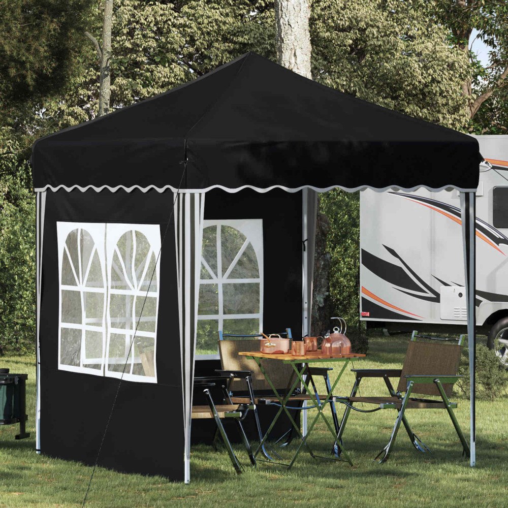 vidaXL Pop-up Partytält Antracit 195 x 195 x 245 cm Oxford Tyg