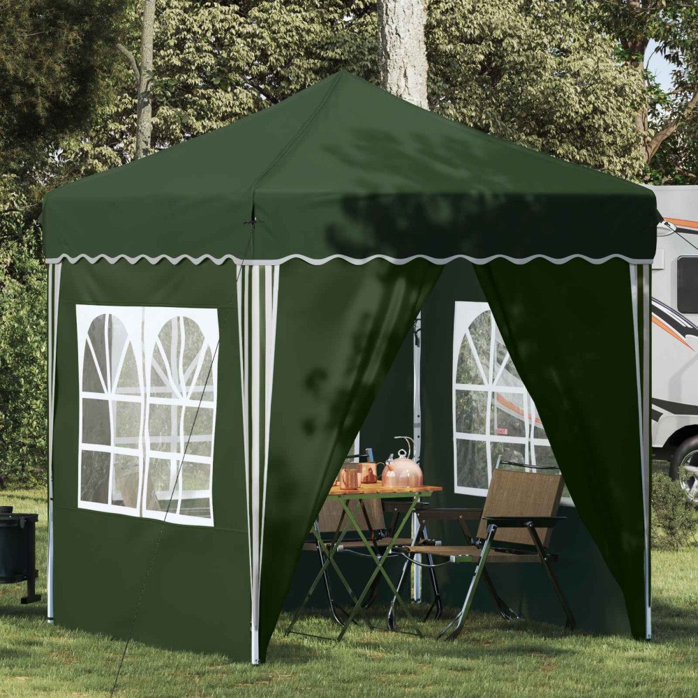 vidaXL Pop-up Partytält Grön 195 x 195 x 245 cm Oxford Tyg