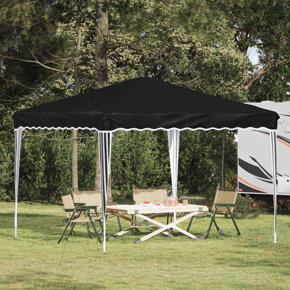 vidaXL Pop-up Partytält Antracit 288 x 288 x 245 cm Oxford Tyg
