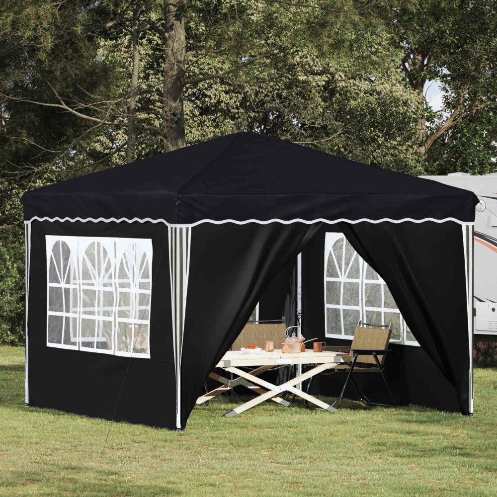 vidaXL Pop-up Partytält Antracit 288 x 288 x 245 cm Oxford Tyg