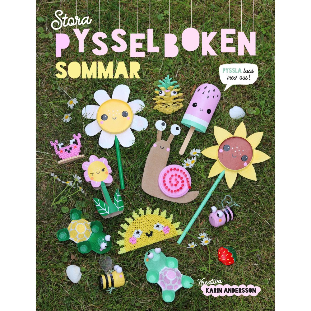 Karin Andersson Stora pysselboken - sommar (inbunden)
