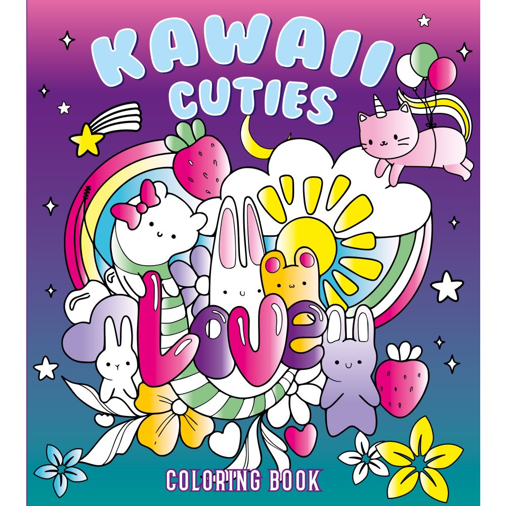 Page Publications Kawai Cuties Coloring Book (häftad, eng)