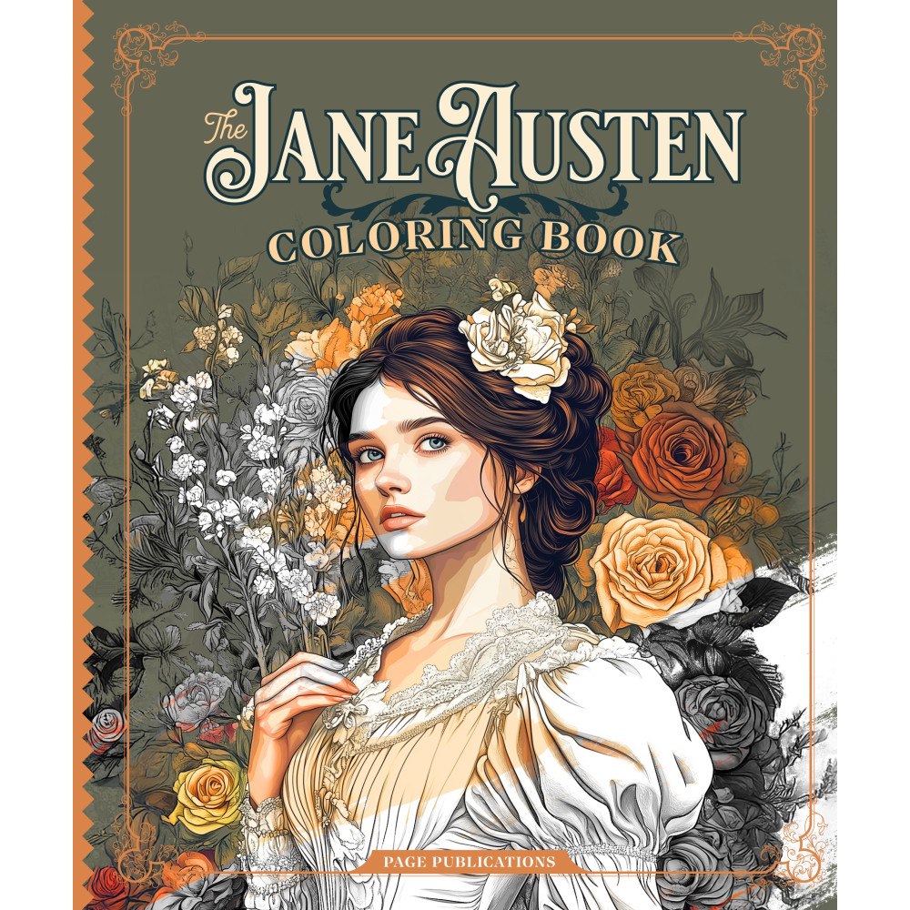 Page Publications Jane Austen Coloring Book (häftad, eng)