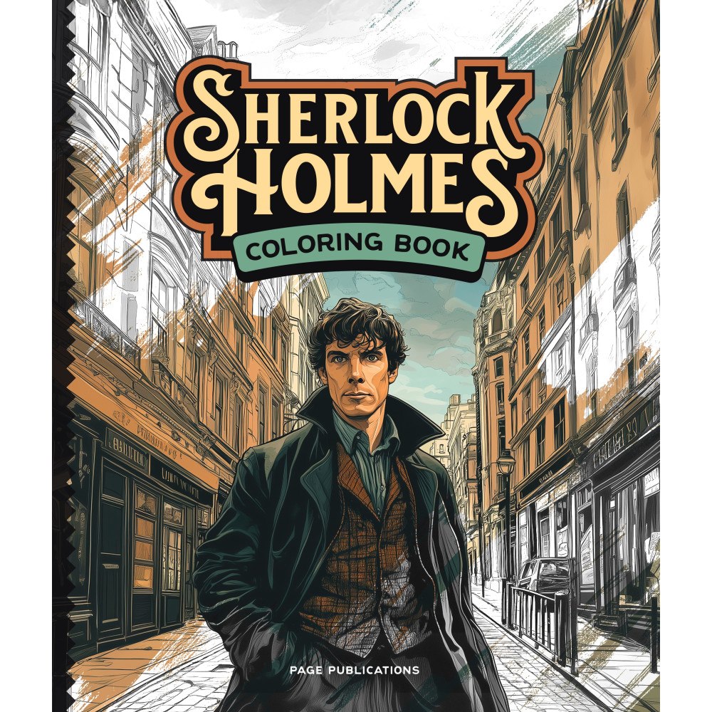 Page Publications Sherlock Holmes Coloring Book (häftad, eng)