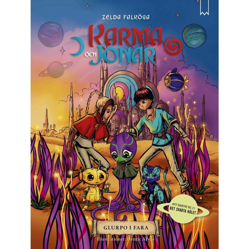 Zelda Falköga Glurpo i fara (bok, kartonnage)
