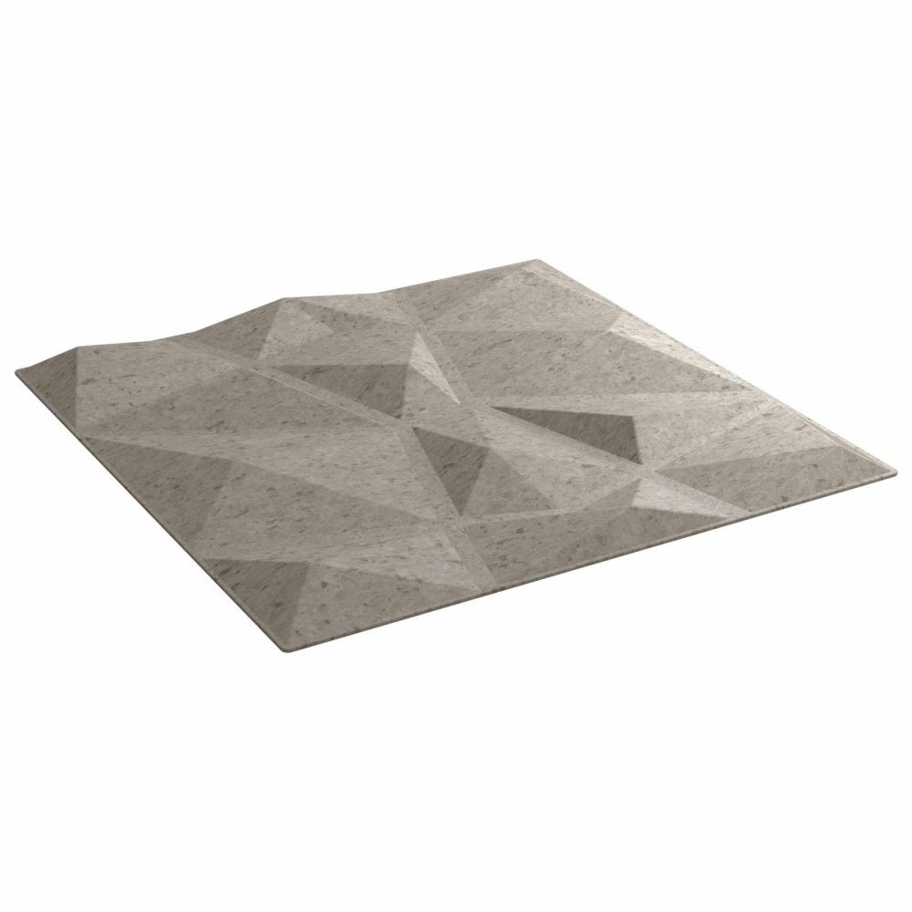 vidaXL Väggpaneler 48 pcs BetongGrå 50 x 50 cm XPS Skum