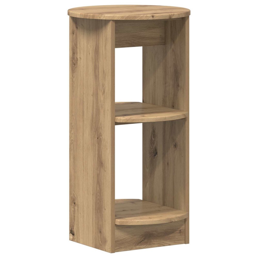 vidaXL Sidokabinett Artisan Ek 40 x 40 x 75 cm Konstruerat trä