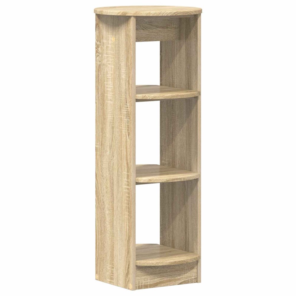 vidaXL Sidokabinett Sonoma-ek 40 x 40 x 100 cm Konstruerat trä