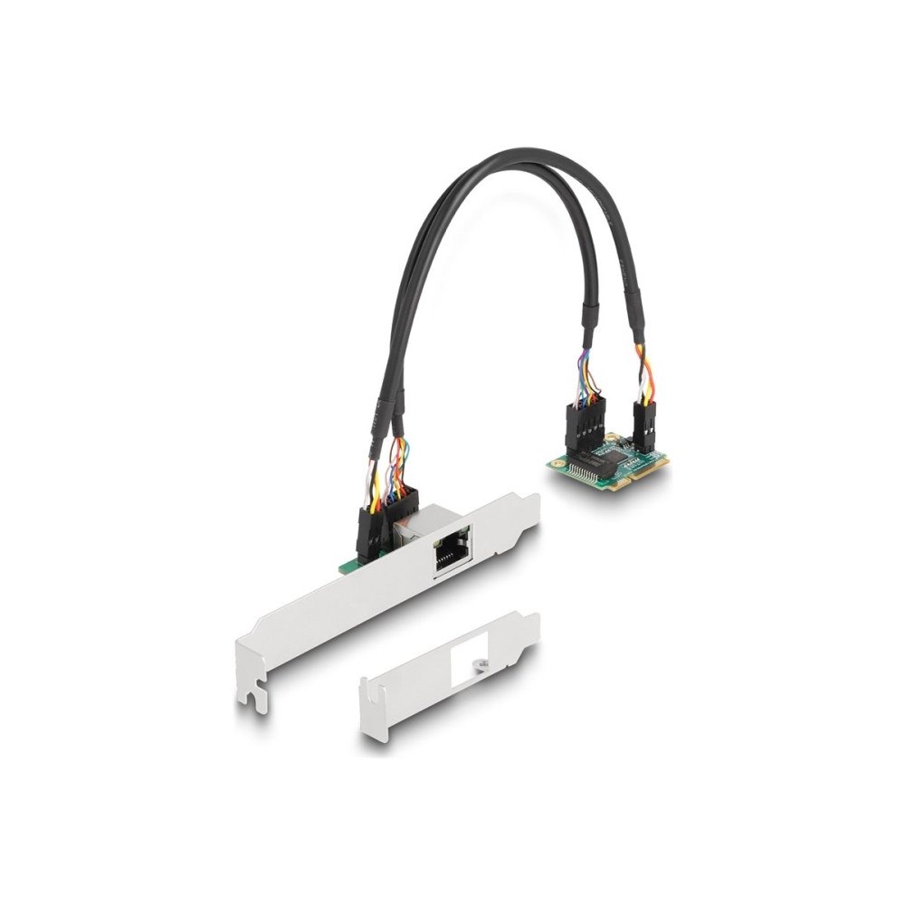 DeLOCK Delock - nätverksadapter - PCIe Half Mini Card - 2.5GBase-T x 1