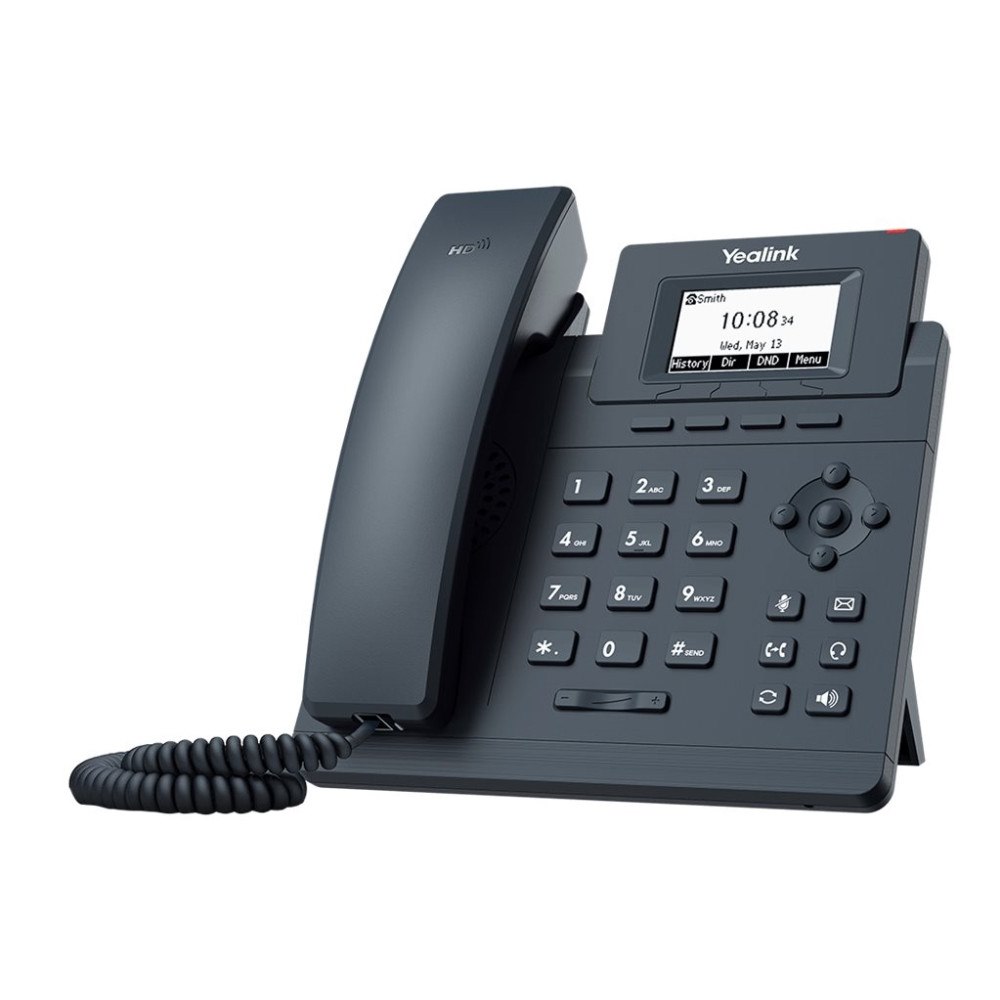 YEALINK Yealink SIP-T30P - VoIP-telefon - 5-vägs samtalsförmåg