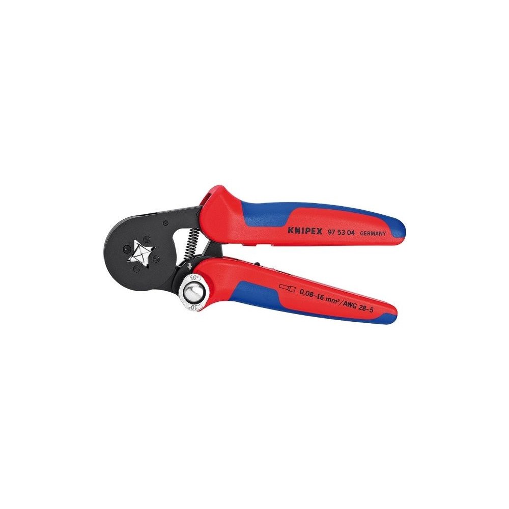 Knipex KNIPEX Self-Adjusting Crimping Pliers - hopfalsningsverktyg