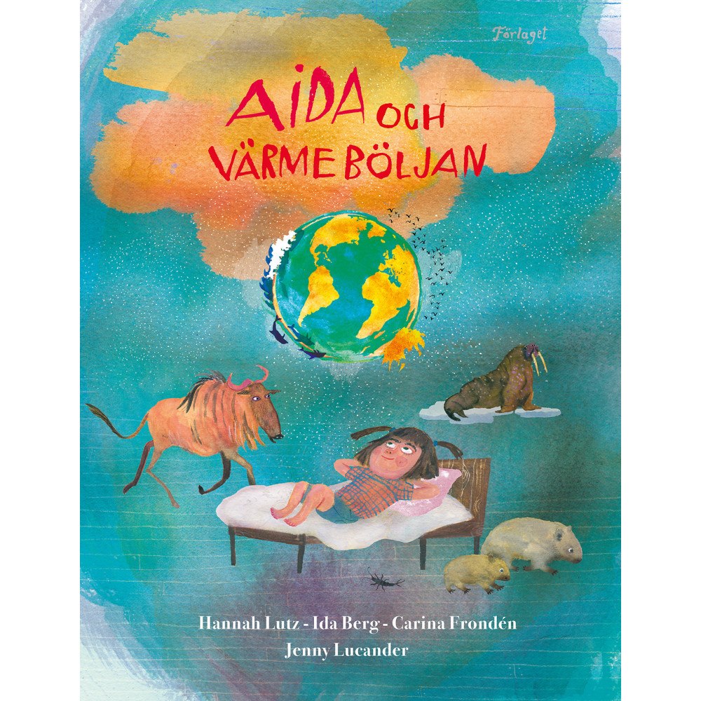 Hannah Lutz Aida och värmeböljan (bok, kartonnage)