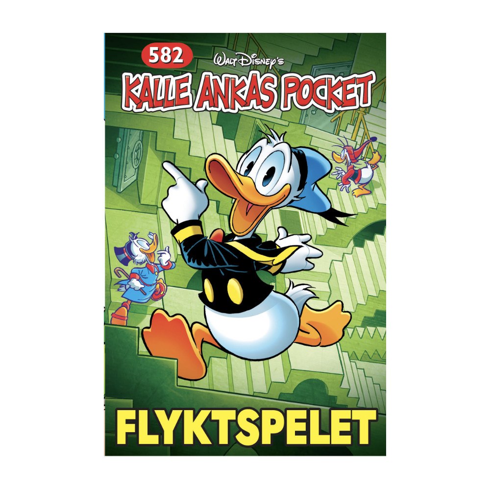 Egmont Story House Kalle Ankas pocket 582. Flyktspelet (häftad)