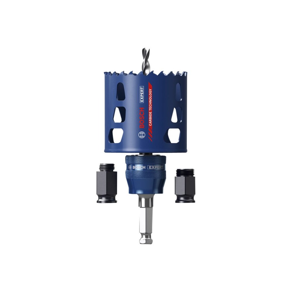 Bosch Group Bosch Expert Tough Material Starter set - hole saw - för plast, tegel, soft tile, stainless steel sheets, wood with meta...