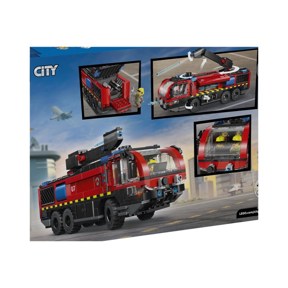 LEGO LEGO City 60499 - Flygplatsbrandbil - byggsats
