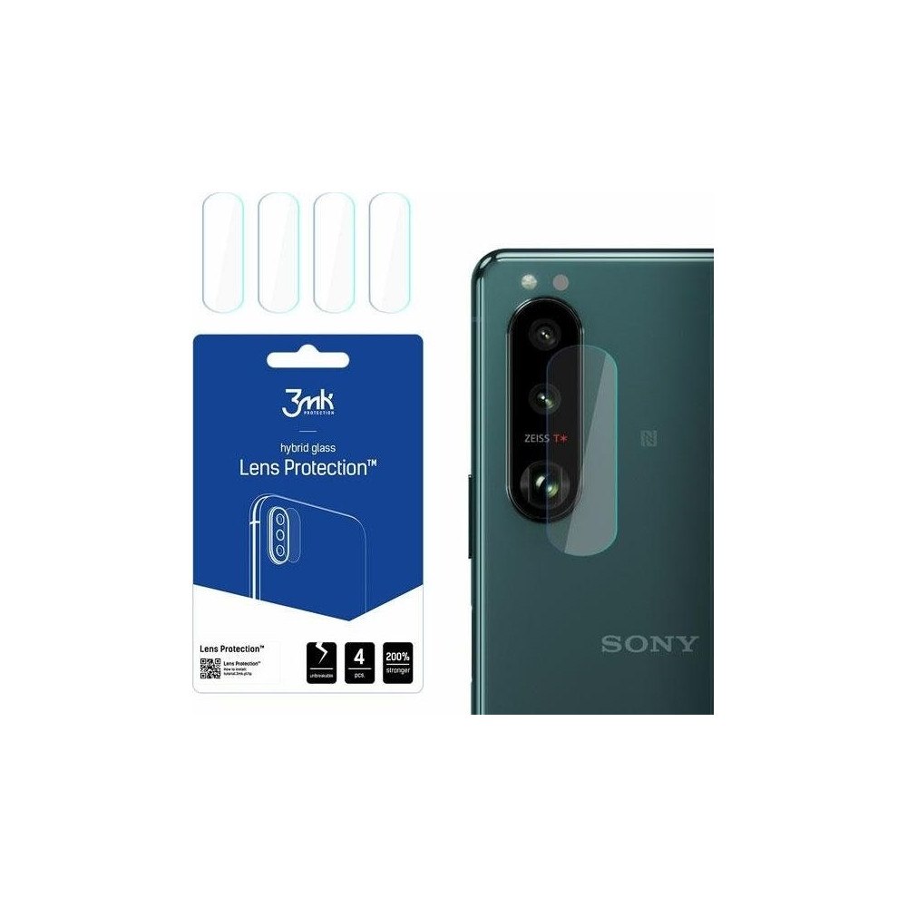 3MK 3MK hybridglas för kameralins 3MK Lens Protection Sony Xperi...