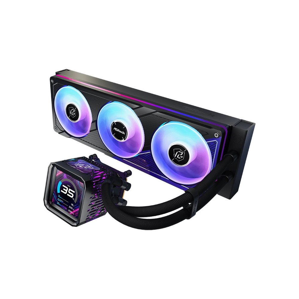 ASRock ASRock Phantom Gaming 360 LCD - kylsystem med vätska till processorn