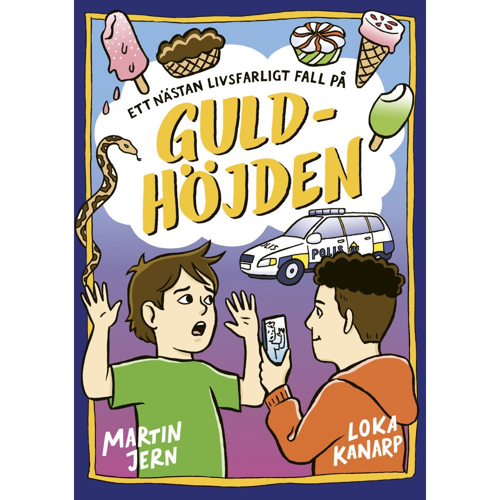 Martin Jern Ett nästan livsfarligt fall på Guldhöjden (inbunden)