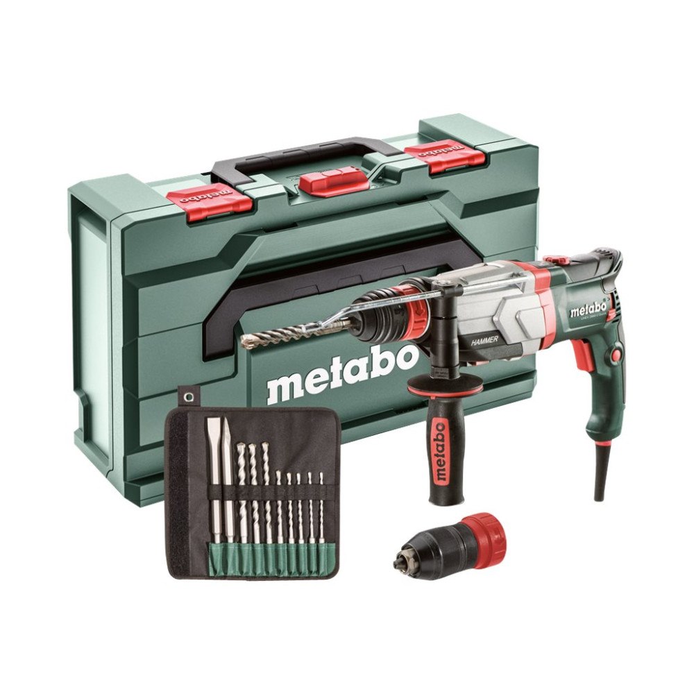Metabo Metabo UHEV 2860-2 QUICK Set - roterande hammare - 1100 W - 2 hastigheter