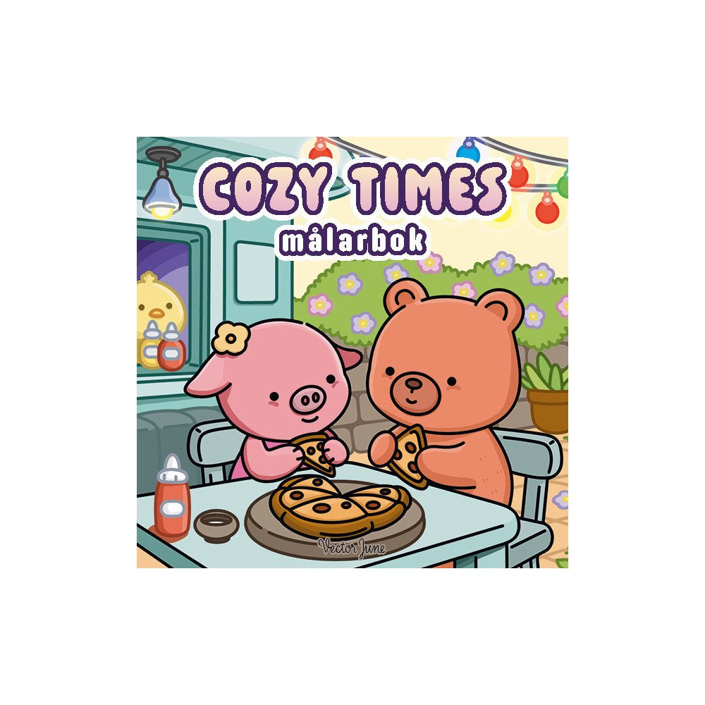 Tukan Förlag Cozy times målarbok