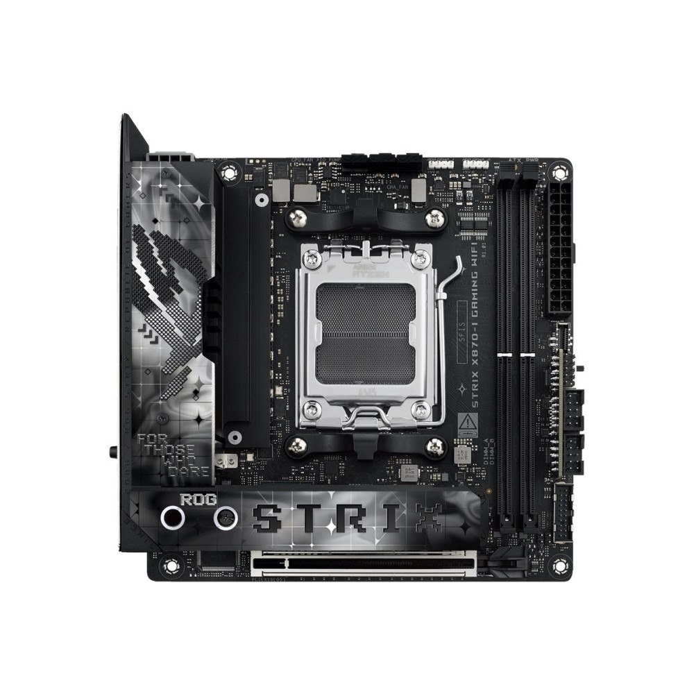 ASUS ASUS ROG STRIX X870-I GAMING WIFI - moderkort - mini ITX - Socket AM5 - AMD X870