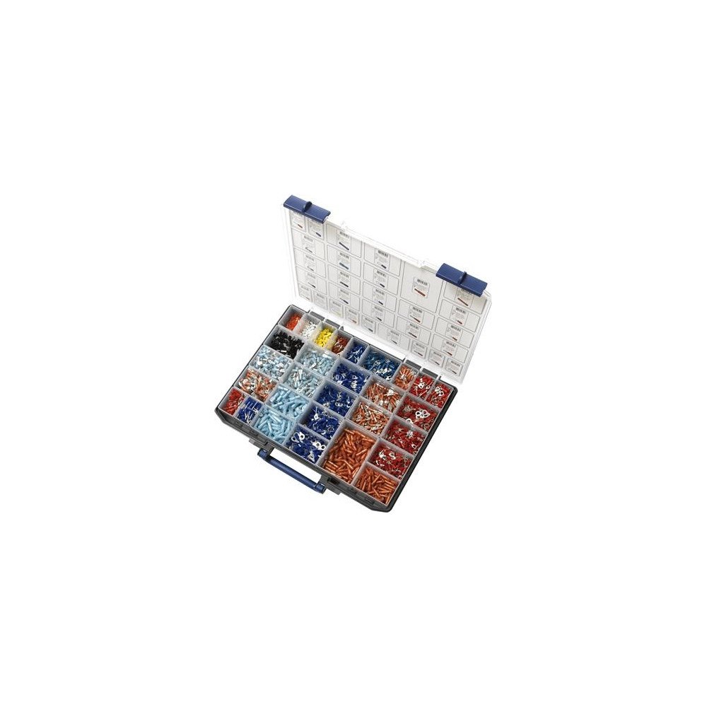 zevercsslr Isolerede kabelsko og tylle 2900 stk assorterede leveres i s...