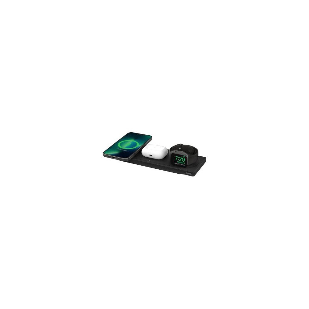 Belkin Components Belkin BoostCharge Pro 3-in-1 trådlös laddningsplatta