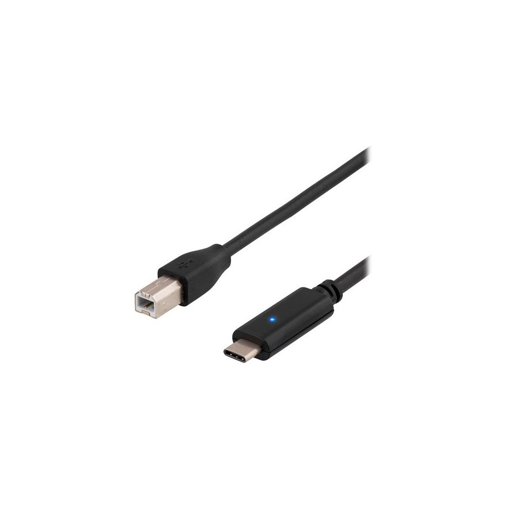 Deltaco DELTACO USBC-1016 - USB typ C-kabel - USB-C till USB typ B - 2 m